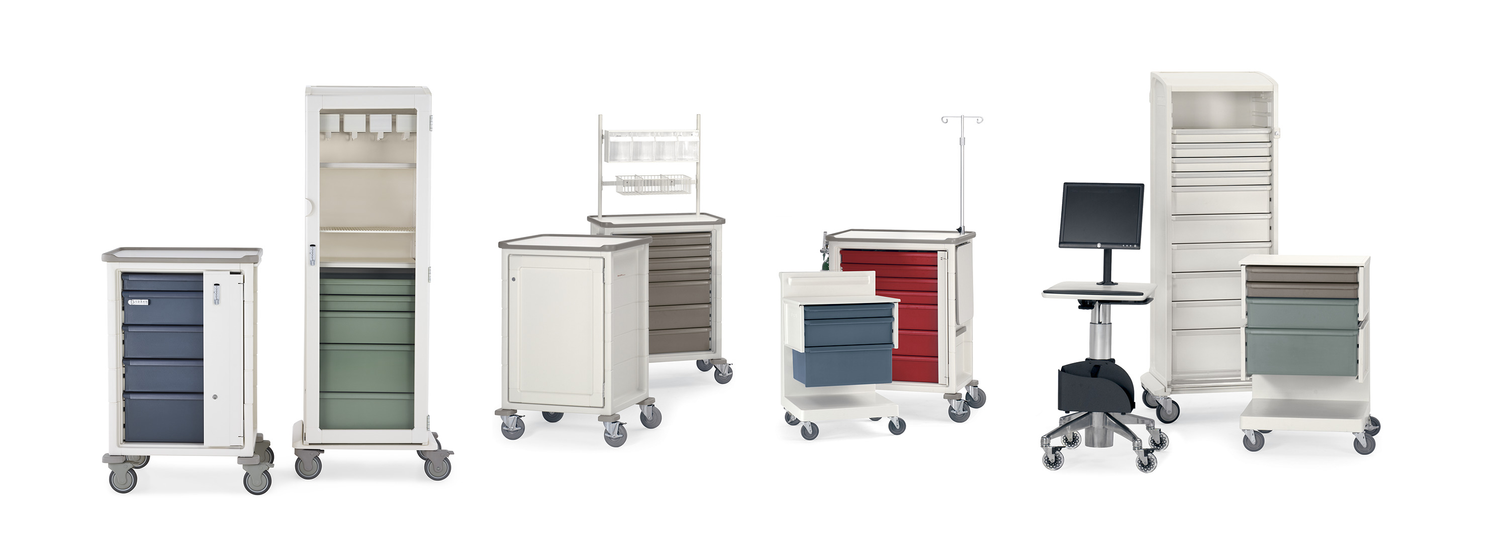 医院家具|医疗推车/柜|办公家具|设计师家具|Procedure 可锁门医疗推车